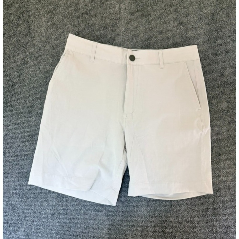 NWT Faherty All Day Shorts Mens Stone Color  Performance Stretch Chino Size 28X7